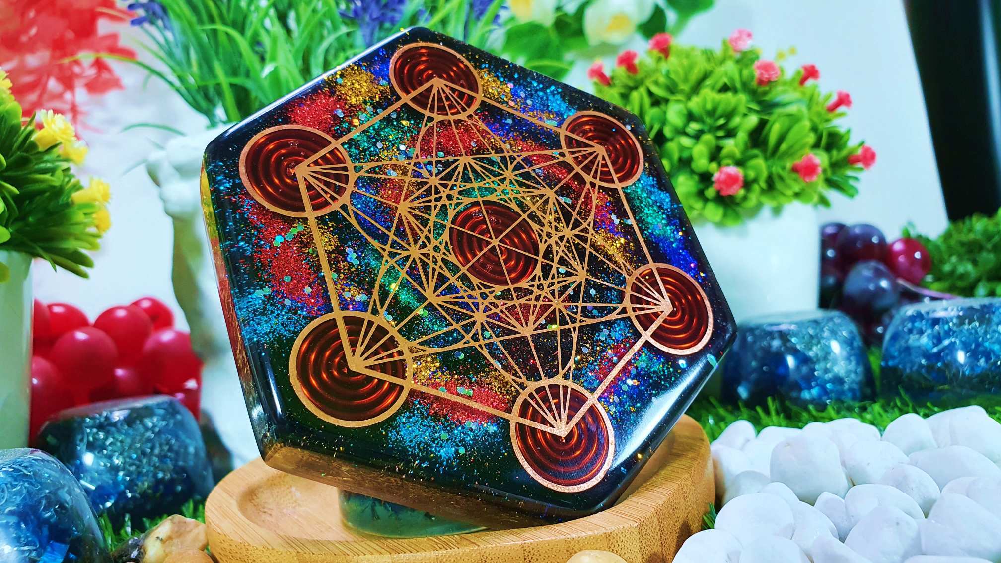 /storage/photos/1/!! Produk Orgonite Djawa/ORGONE HEXAGON DISC ~ METATRON COPPER (MIX TENSOR RING)/2.jpg
